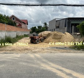 Đất Thổ Cư Củ Chi. Việt Kiều Tân Thông Hội. 12m x 66m. Có 600m2 Thổ Cư