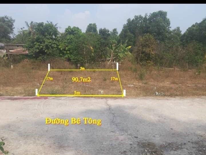 Đất Nền Củ Chi Gía Rẻ. 5m x 17m. Full Thổ Cư